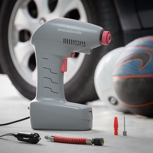 Portable Air Compressor with LED Light. Airpro+