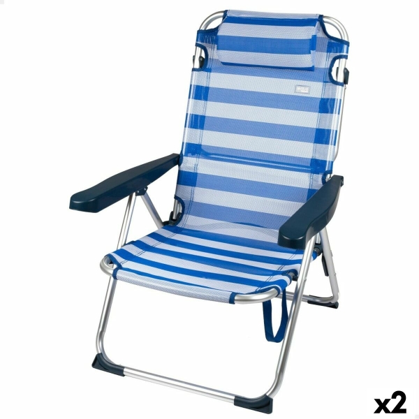 Folding Chair Aktive Striped  (2 Units)