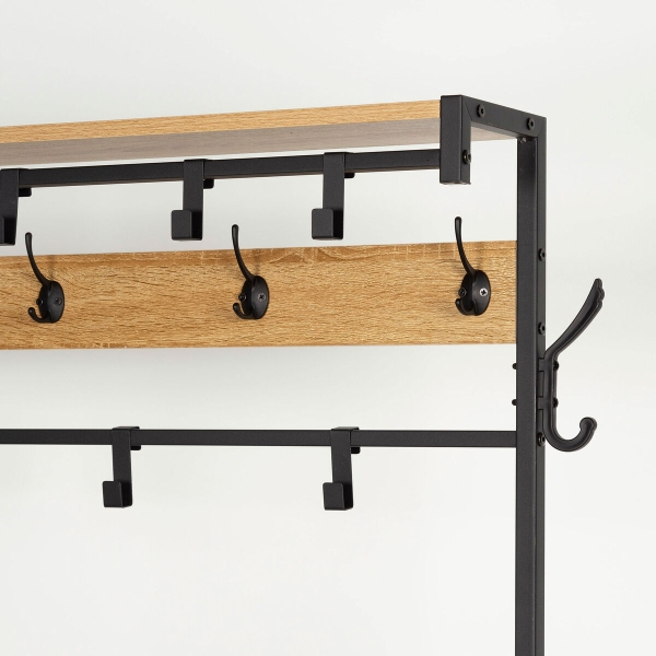 Coat rack with shelf Max Home Steel