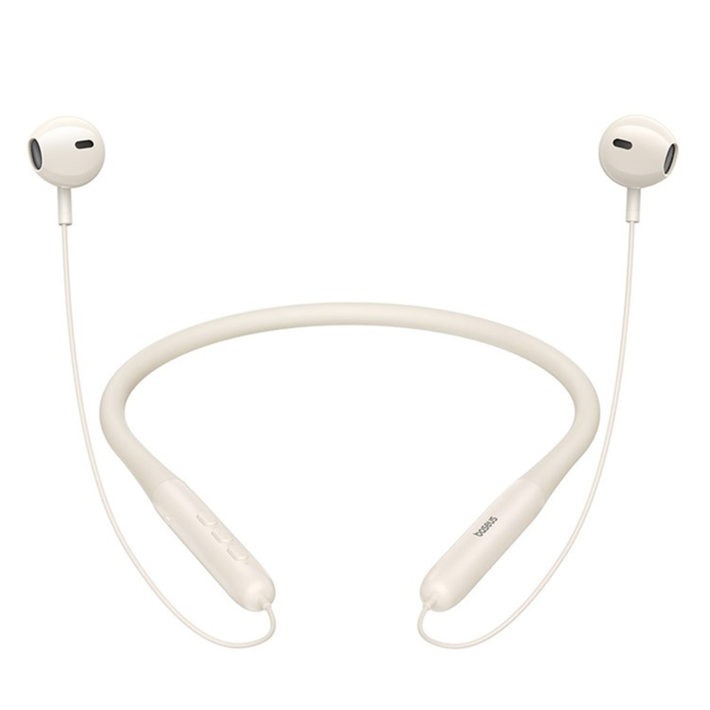Bluetooth wireless headset - Baseus Bowie P1 Neckband (A00025800223-Z1) - Stellar White