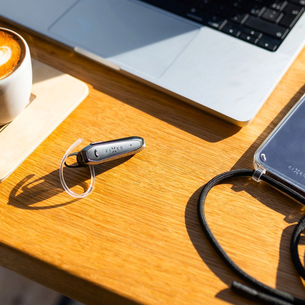 Bluetooth Headset with Microphone - Fixed (FIXTLK2-BK) - Black