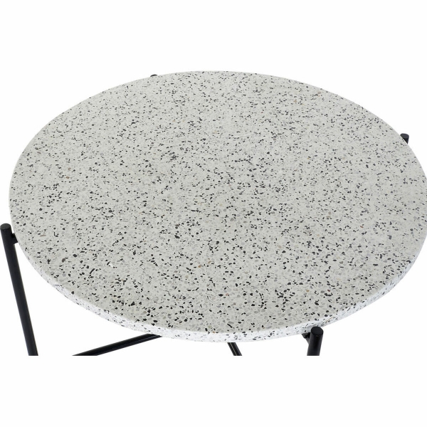 Dining Table DKD Home Decor Stone Iron