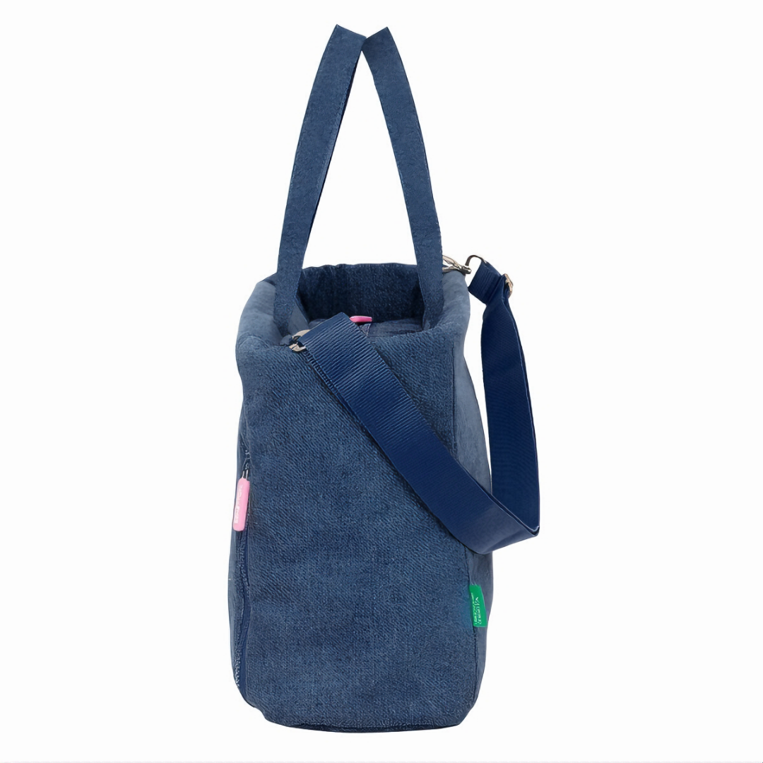 Bag Benetton Denim Blue