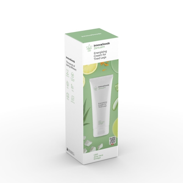 Energising Cream for Tired Legs CBD Zencalm  200 ml