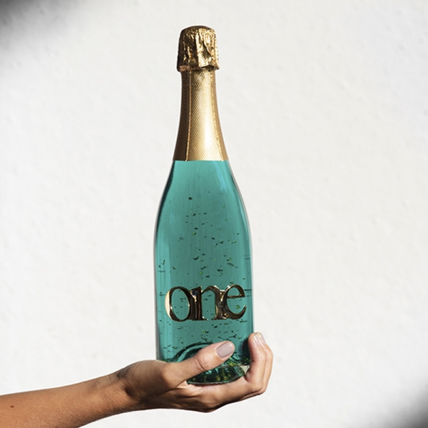 Sparkling Wine ONE Gold Blue 75 cl