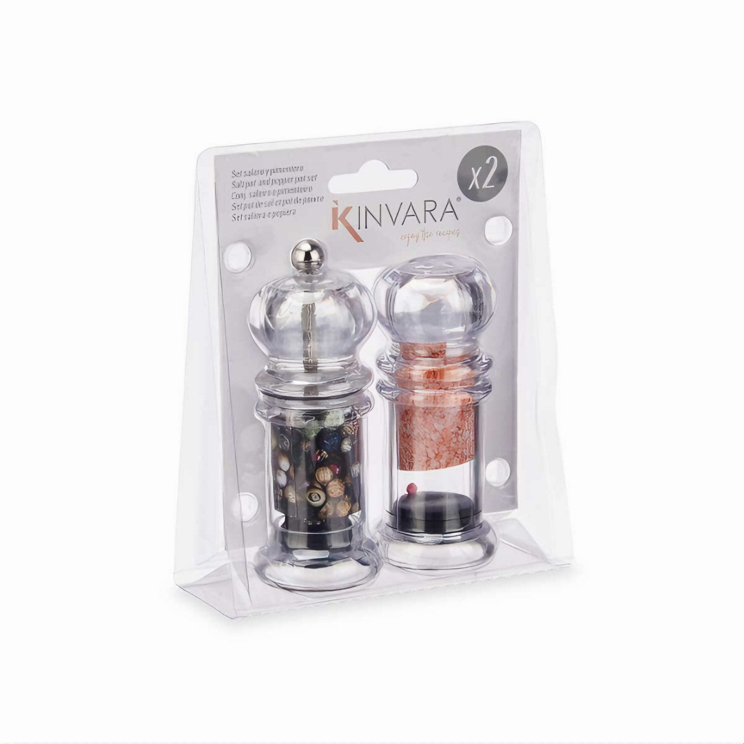 Salt and pepper set Plastic