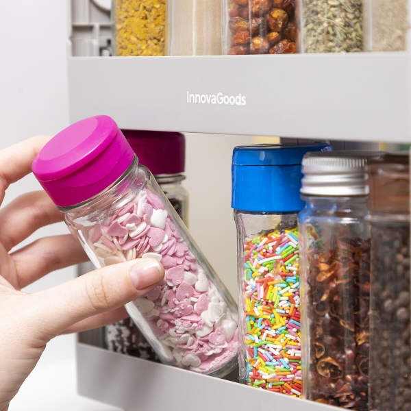 Sliding and Pivoting Spice Organiser Rispick