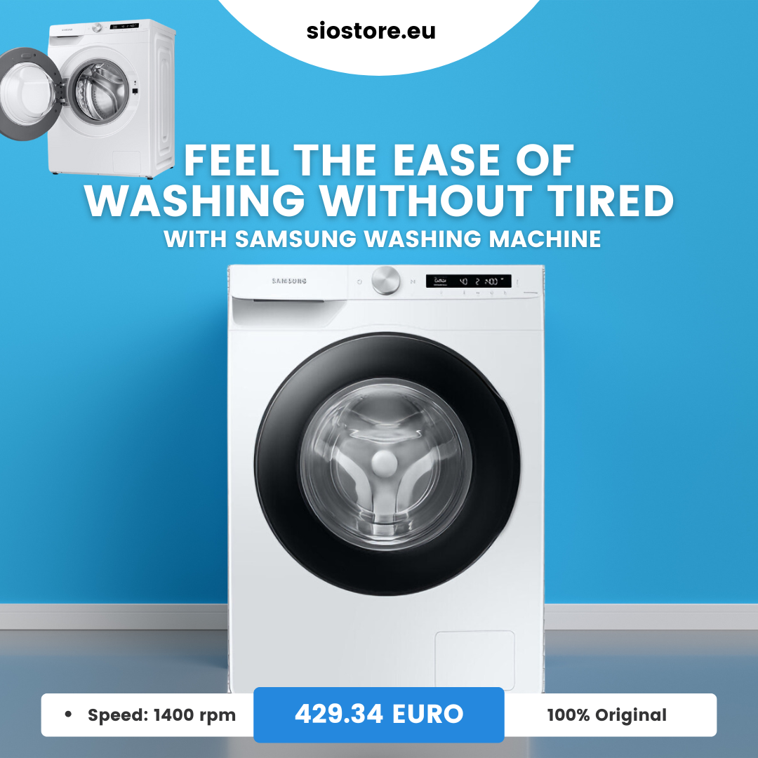 Washing machine Samsung WW90T504DAWCS3 60 cm 1400 rpm