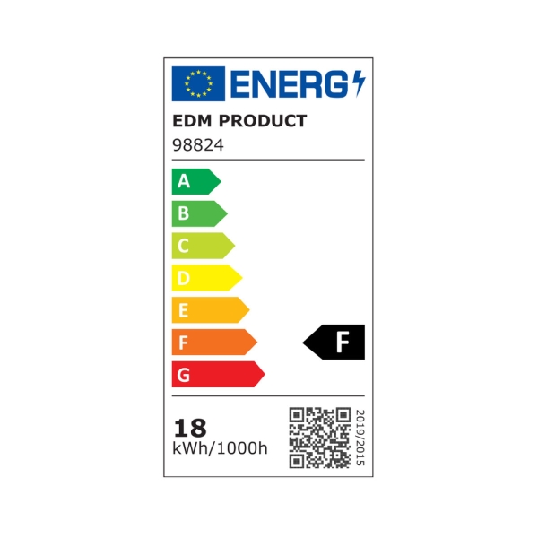 LED Tube EDM Linestra S14S F 18 W 1450 Lm Ø 3 x 100 cm (6400 K)