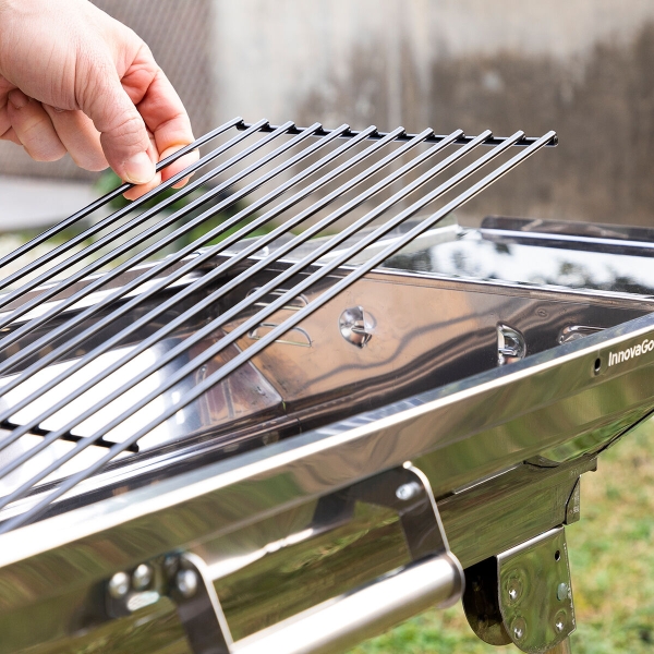 Stainless Steel Foldable Charcoal BBQ ExelQ