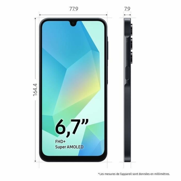 Smartphone Samsung Galaxy A16 6,7" 4 GB RAM 128 GB Black