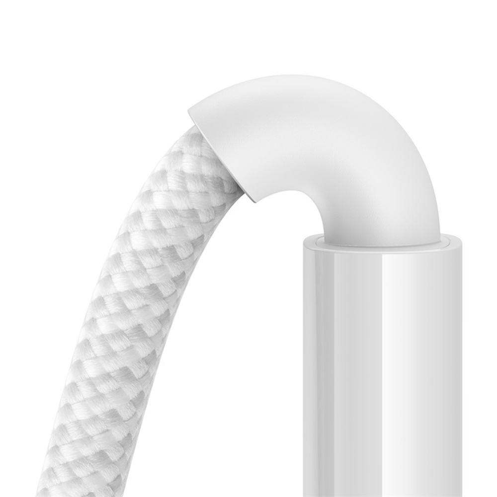 Digital Display Data Cable, USB to Type-C, 100W, 2m - Baseus Display 2 (P10382701211-01) - Moon White