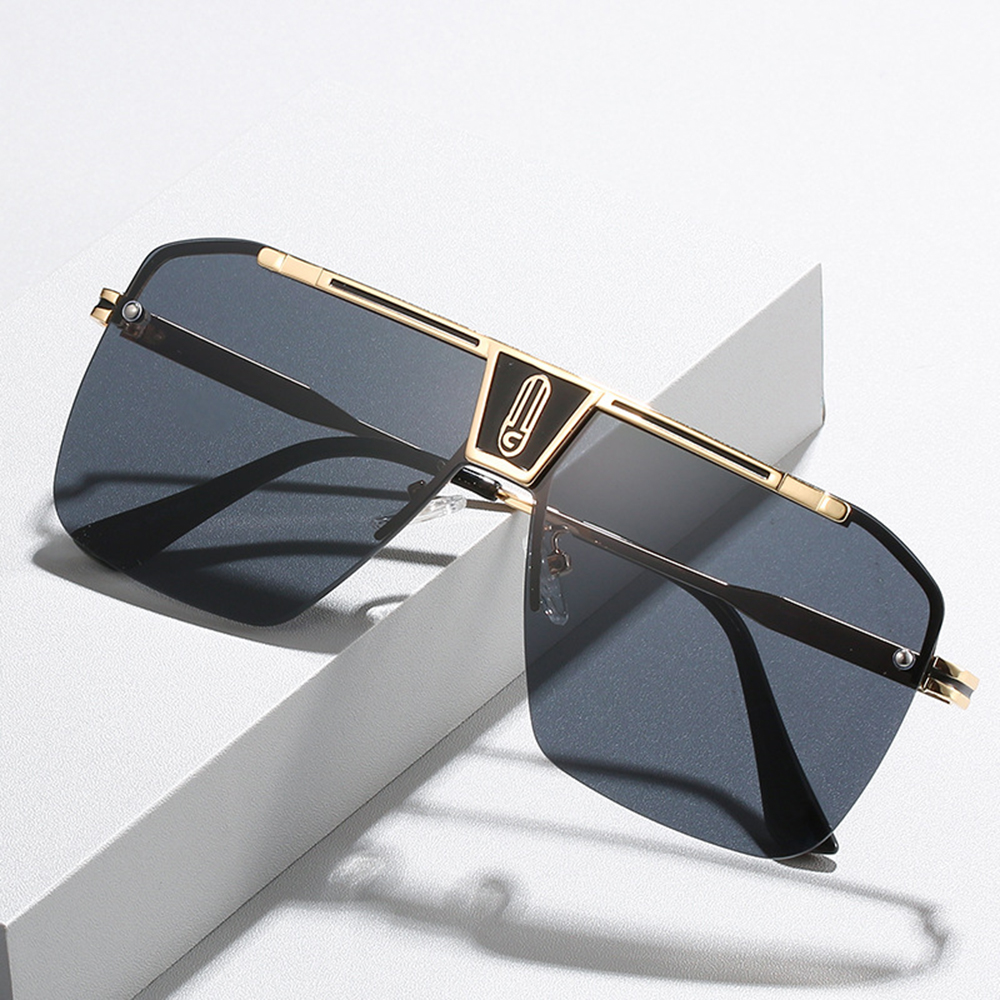 Sunglasses for Men - Techsuit (2576) - Gold / Gray