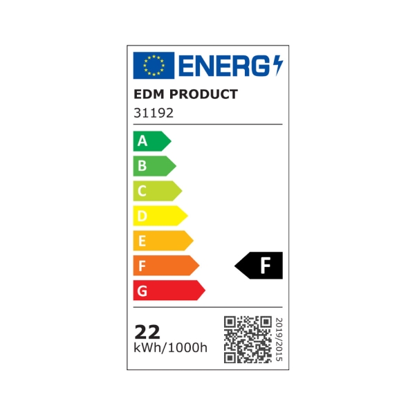 LED Tube EDM F 22 W T8 2420 Lm Ø 2,6 x 150 cm (6500 K)