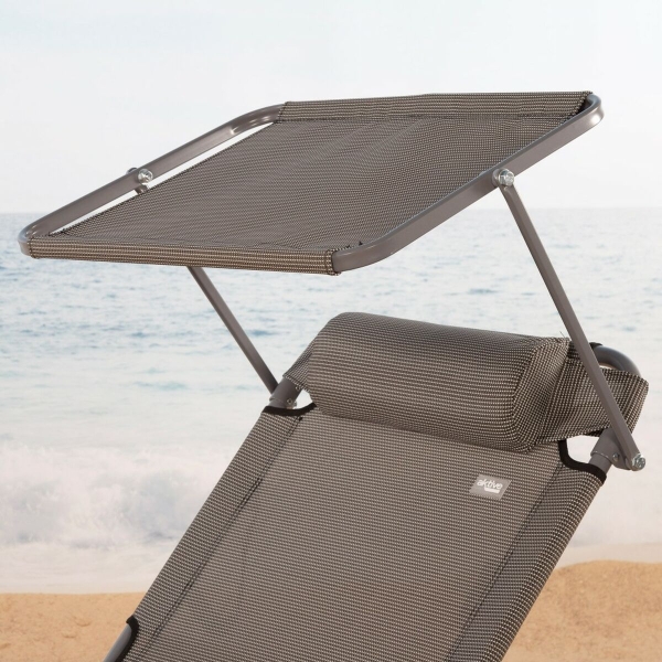 Sun-lounger Aktive Foldable Parasol