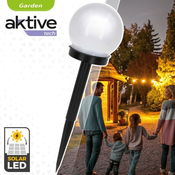 Solar garden lights Aktive Plastic  (24 Units)