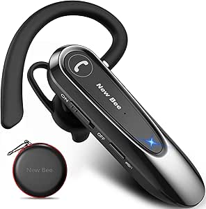 ew Bee LC-B45 Bluetooth Hands-Free Headset - Bluetooth 5.0 - Up to 20 Hours of Talk Time