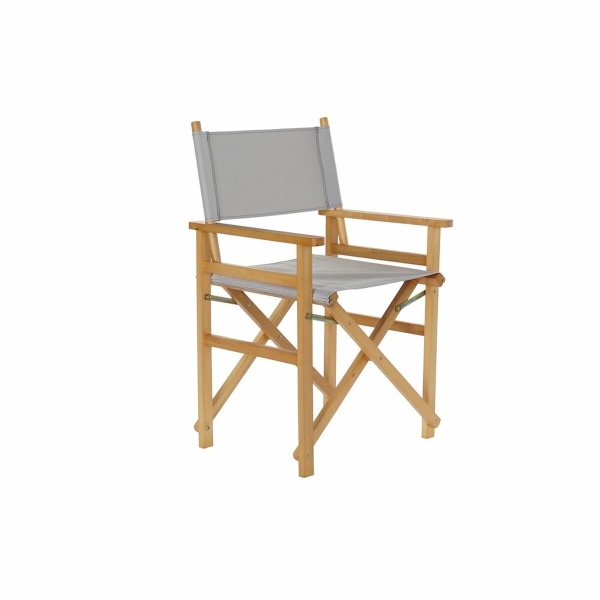 Garden chair DKD Home Decor Grey Natural Pinewood