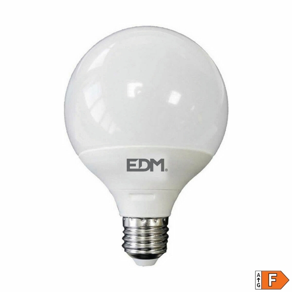 LED lamp EDM F 15 W E27 1521 Lm Ø 12,5 x 14 cm (6400 K)