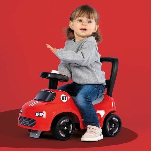 Tricycle Smoby Black Red 2-in-1