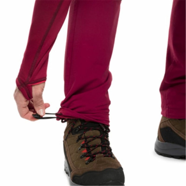 Long Sports Trousers Trangoworld Dunai Dr Crimson Red Lady