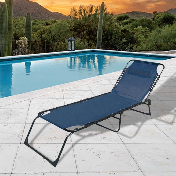 Sun-lounger Marbueno Blue  Casual