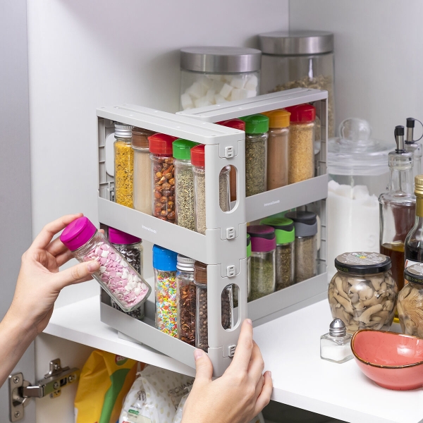 Sliding and Pivoting Spice Organiser Rispick