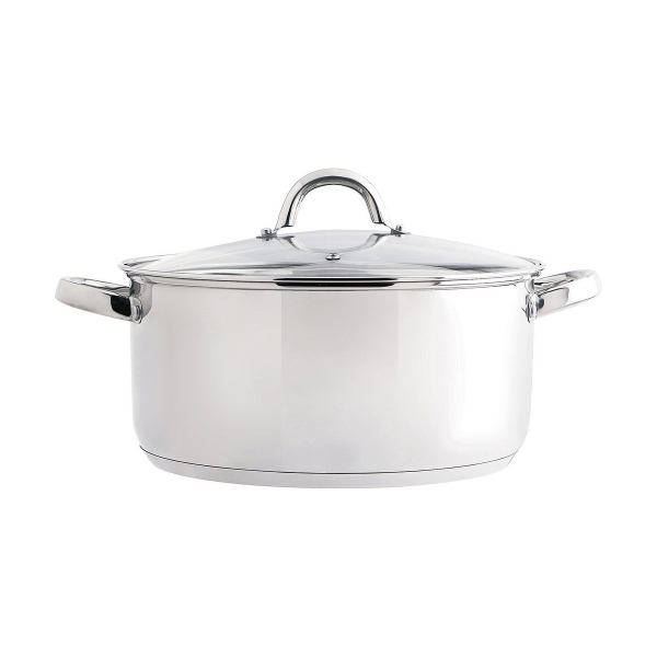 Casserole with lid Quid Metal Steel