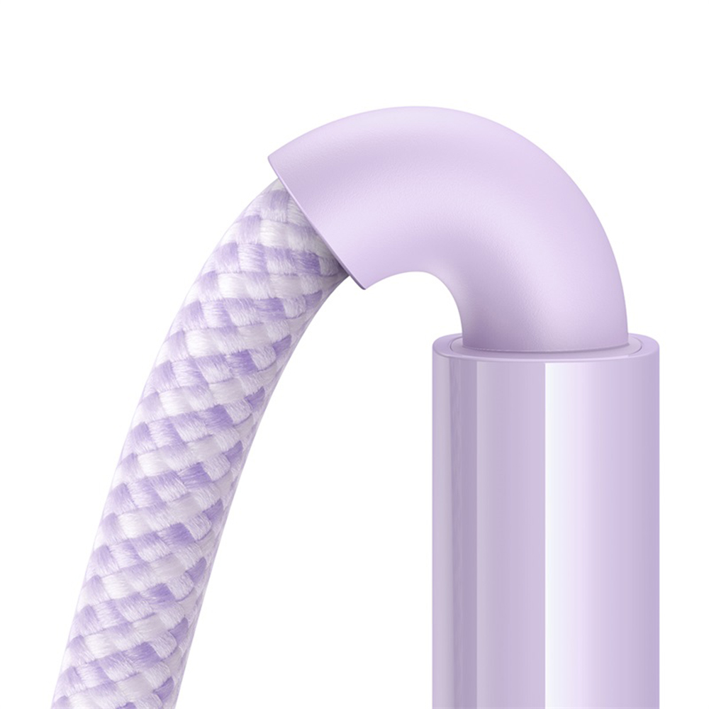 Digital Display Data Cable, USB to Type-C, 100W, 1m - Baseus Display 2 (P10382701511-00) - Nebula Purple