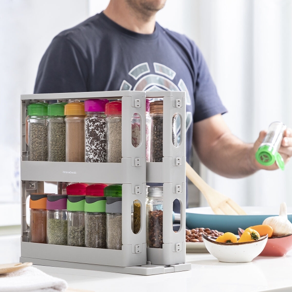 Sliding and Pivoting Spice Organiser Rispick