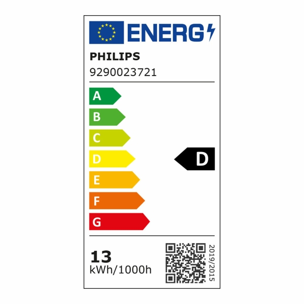 LED lamp Philips White D 13 W E27 2000 Lm 12,4 x 17,7 cm (2700 K)