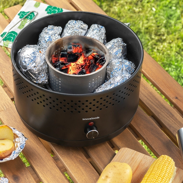 Portable Smokeless Charcoal Barbecue CleanQ