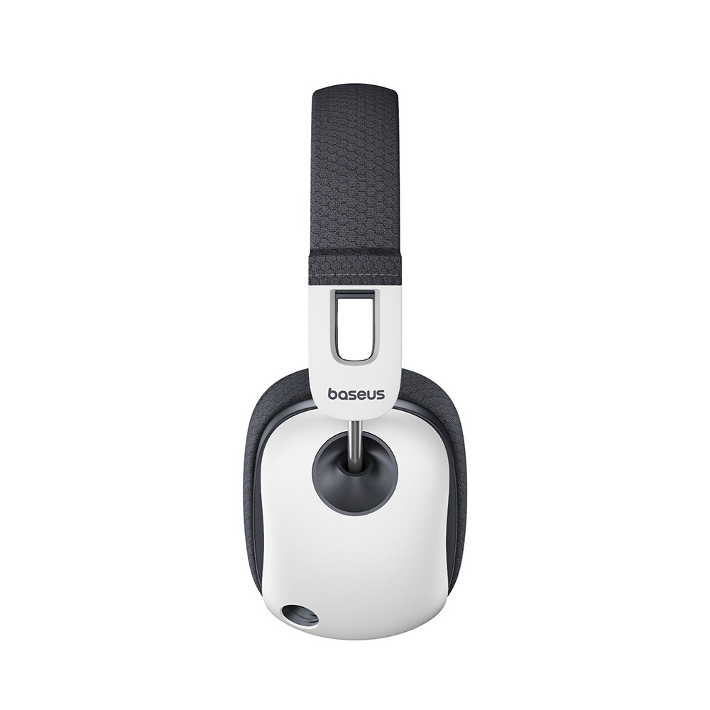 Wired Gaming Headset, Detachable Microphone, LED Ambient Light - Baseus GoPlay 1 Max (A00181003213-00) - Moon White