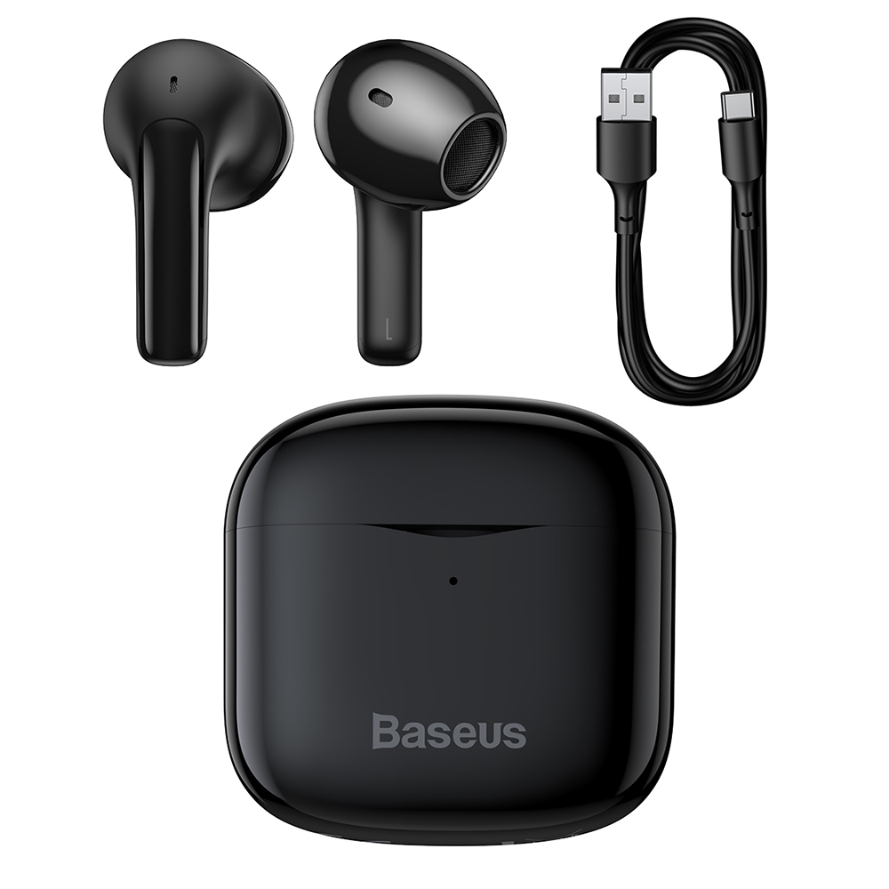 Bluetooth Wireless Stereo Headphones - Baseus Bowie E3 (NGTWW080001) - Black