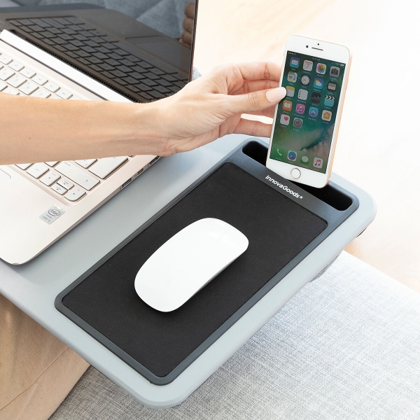 Portable Laptop Desk with XL Cushion Deskion