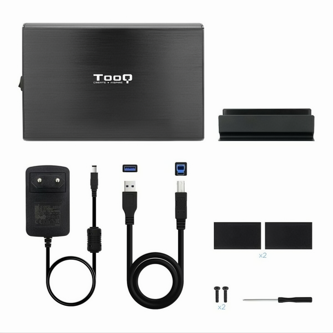 Housing for Hard Disk TooQ TQE-3531B 3,5" USB 3.0