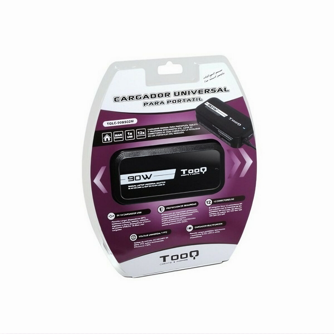 Laptop Charger TooQ TQLC-90BS02M 90W