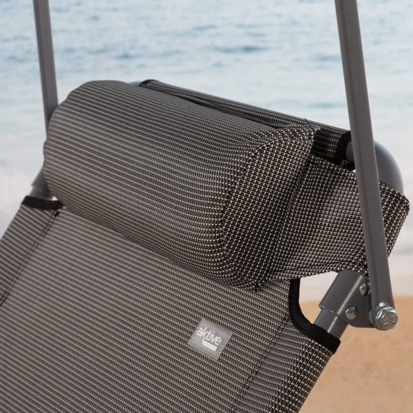 Sun-lounger Aktive Foldable Parasol