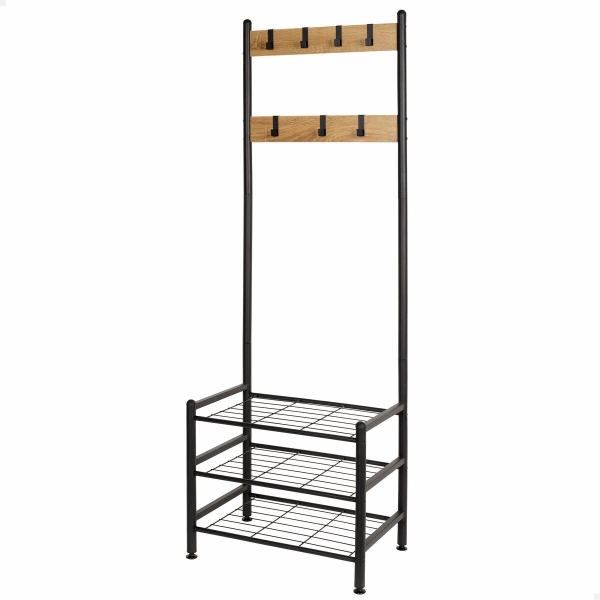 Coat rack with shelf Max