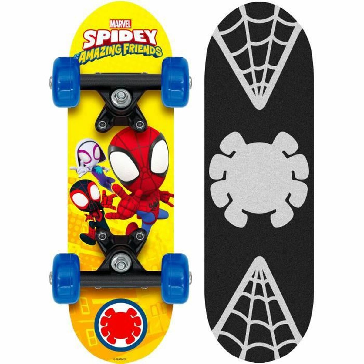 Skate Spidey Stamp 17\"