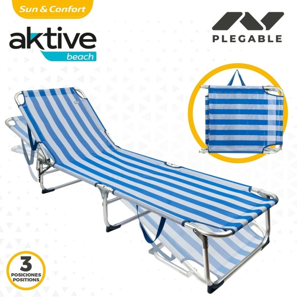 Beach sunbed Aktive