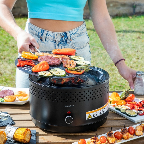 Portable Smokeless Charcoal Barbecue CleanQ