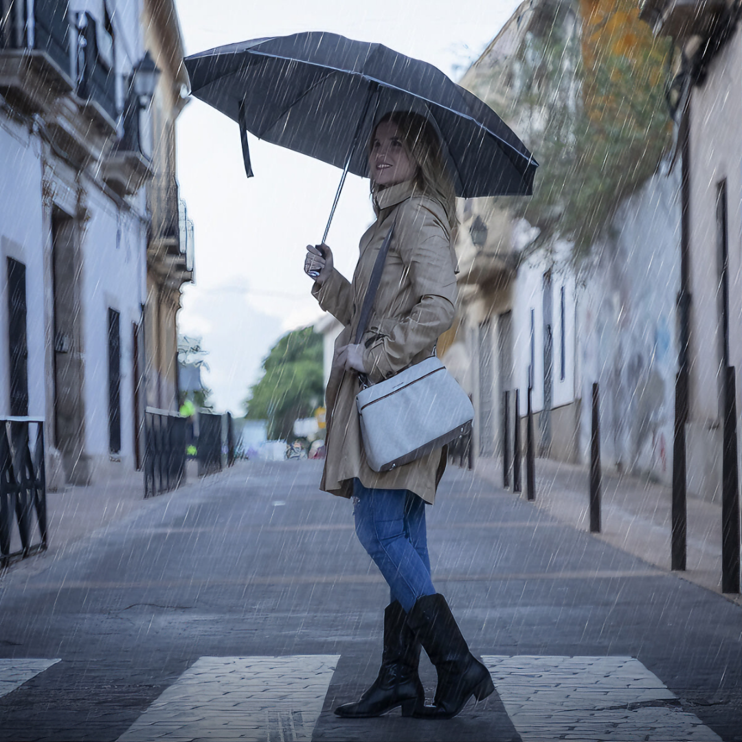 Folding Inverted Umbrella with LED Folbrella