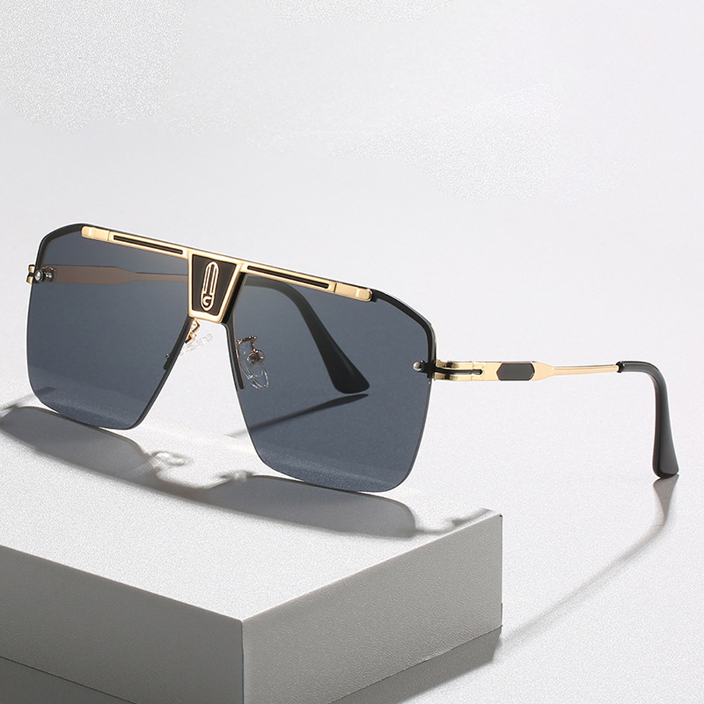Sunglasses for Men - Techsuit (2576) - Gold / Gray