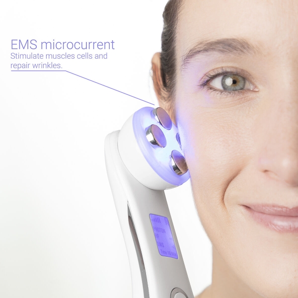 Facial Massager with Radiofrequency, Phototherapy and Electrostimulation Wace