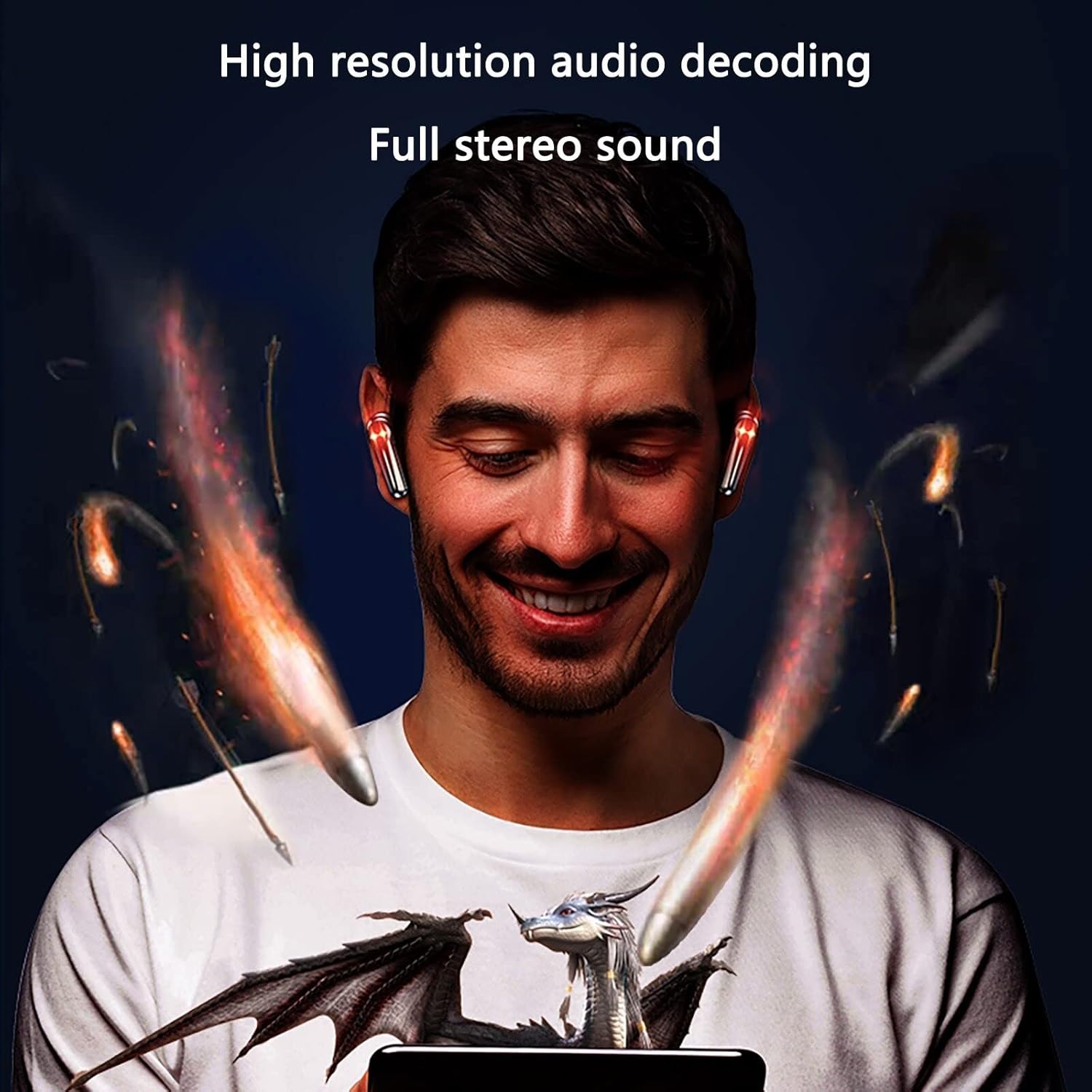 Avantgardle - Wireless Earphones with Case
