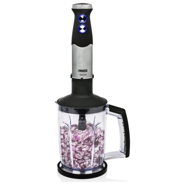 Hand-held Blender Princess Black 1000 W