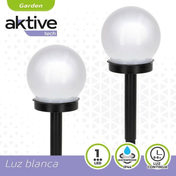 Solar garden lights Aktive Plastic  (24 Units)