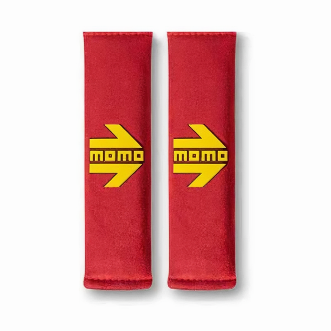 Seat Belt Pads MOMO  Red