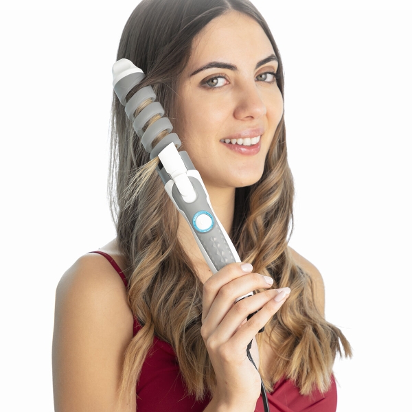 Ceramic Spiral Curling Iron Spihair